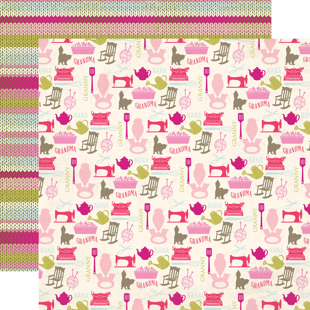 Echo Park GRANDMA 12"X12" Scrapbook Kit