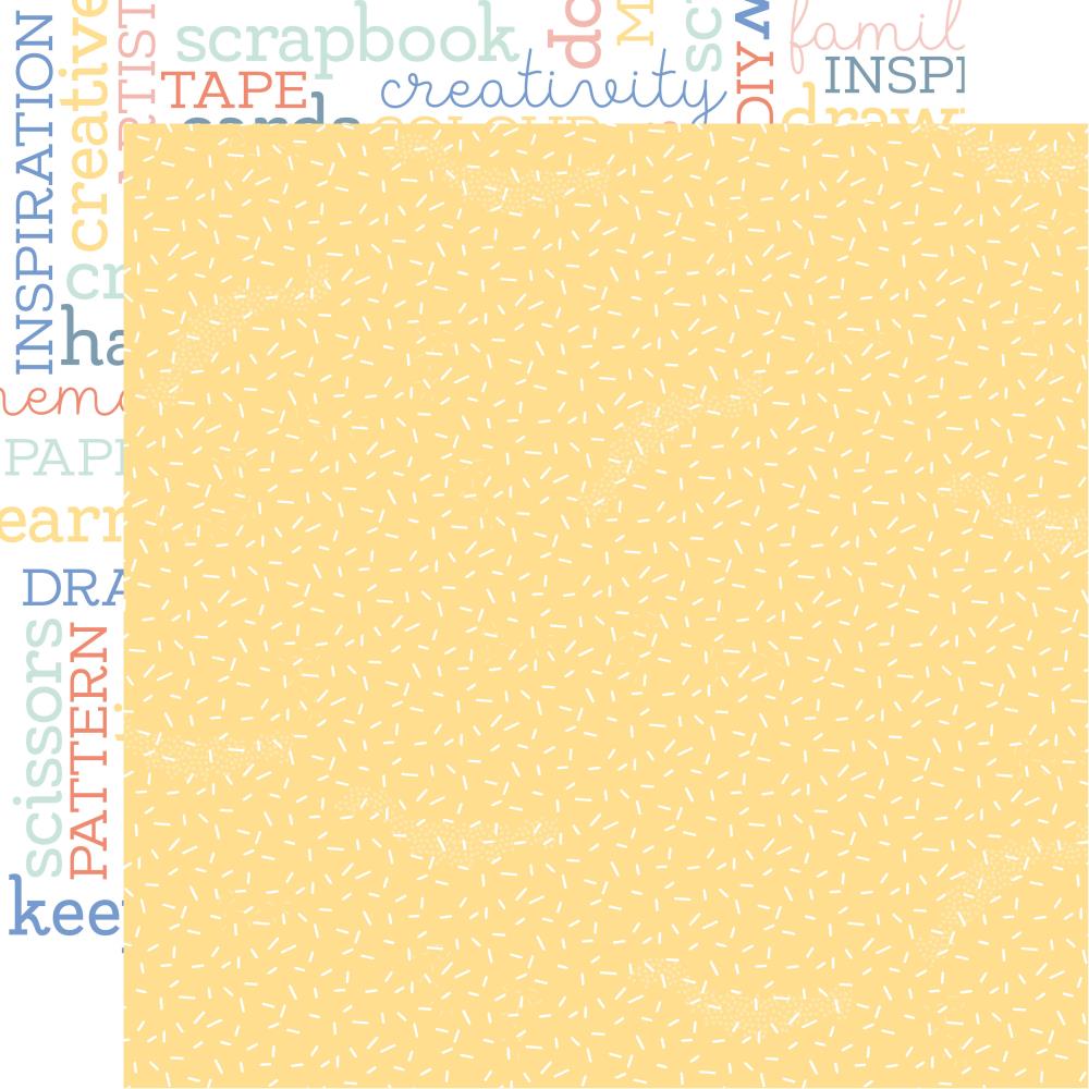 Kaisercraft Crafternoon Collection CRAFTY 12"X12" Scrapbook Paper Scrapbooksrus