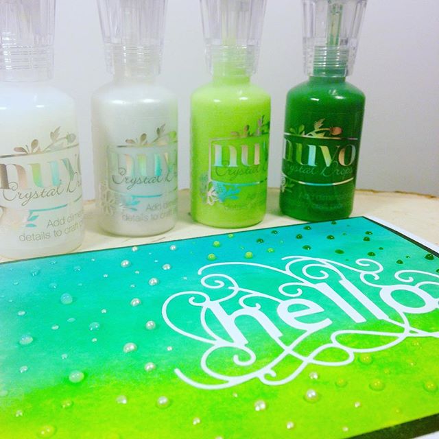 Nuvo Crystal Drops at Scrapbooksrus Las Vegas