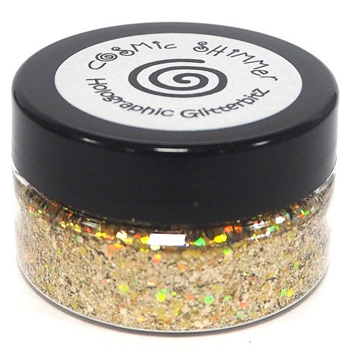 Cosmic Shimmer GOLDEN HAZE Holographic Glitterbitz 25ml Scrapbooksrus