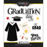 Scrapbook Customs GRADUATION DAY Stickers 9pc Scrapbooksrus 