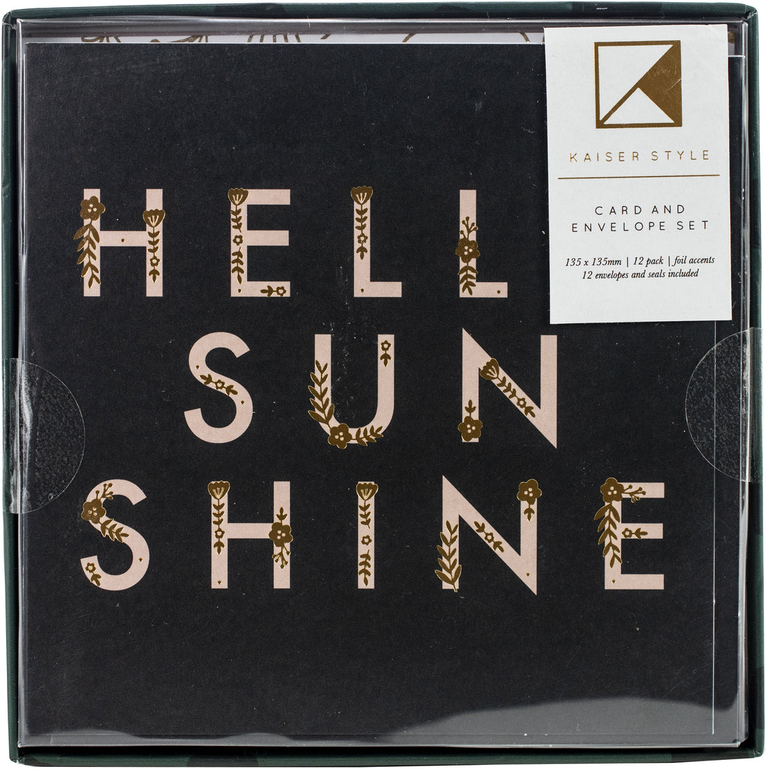 Kaisercraft Kaiser Style CARD AND ENVELOPE Set Scrapbooksrus