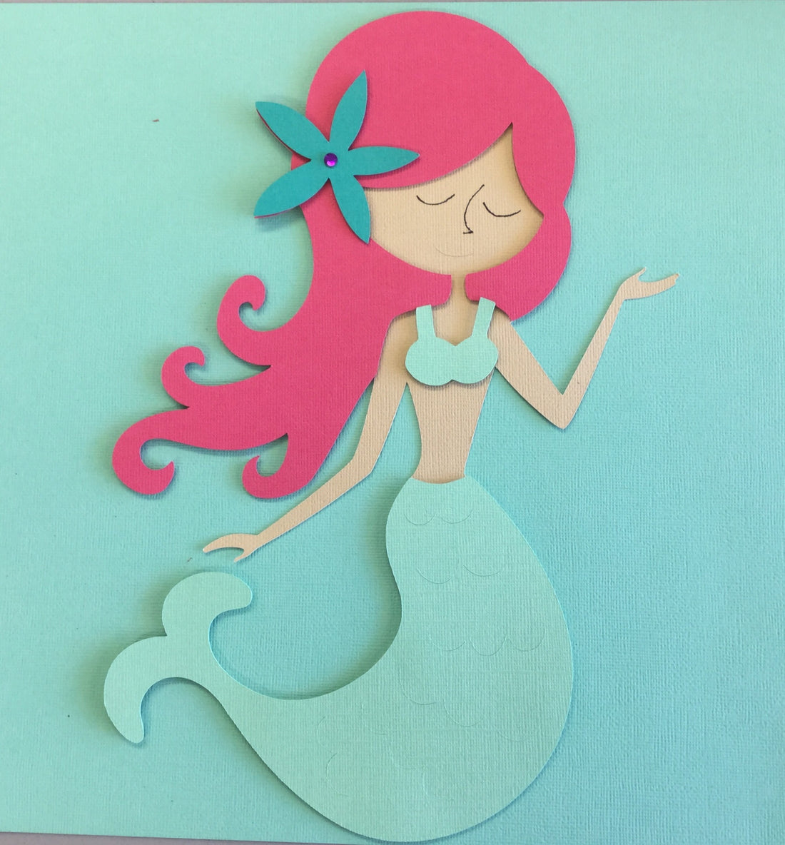 Mermaid Party Decoration Pool Ocean Decor Scrapbooksrus