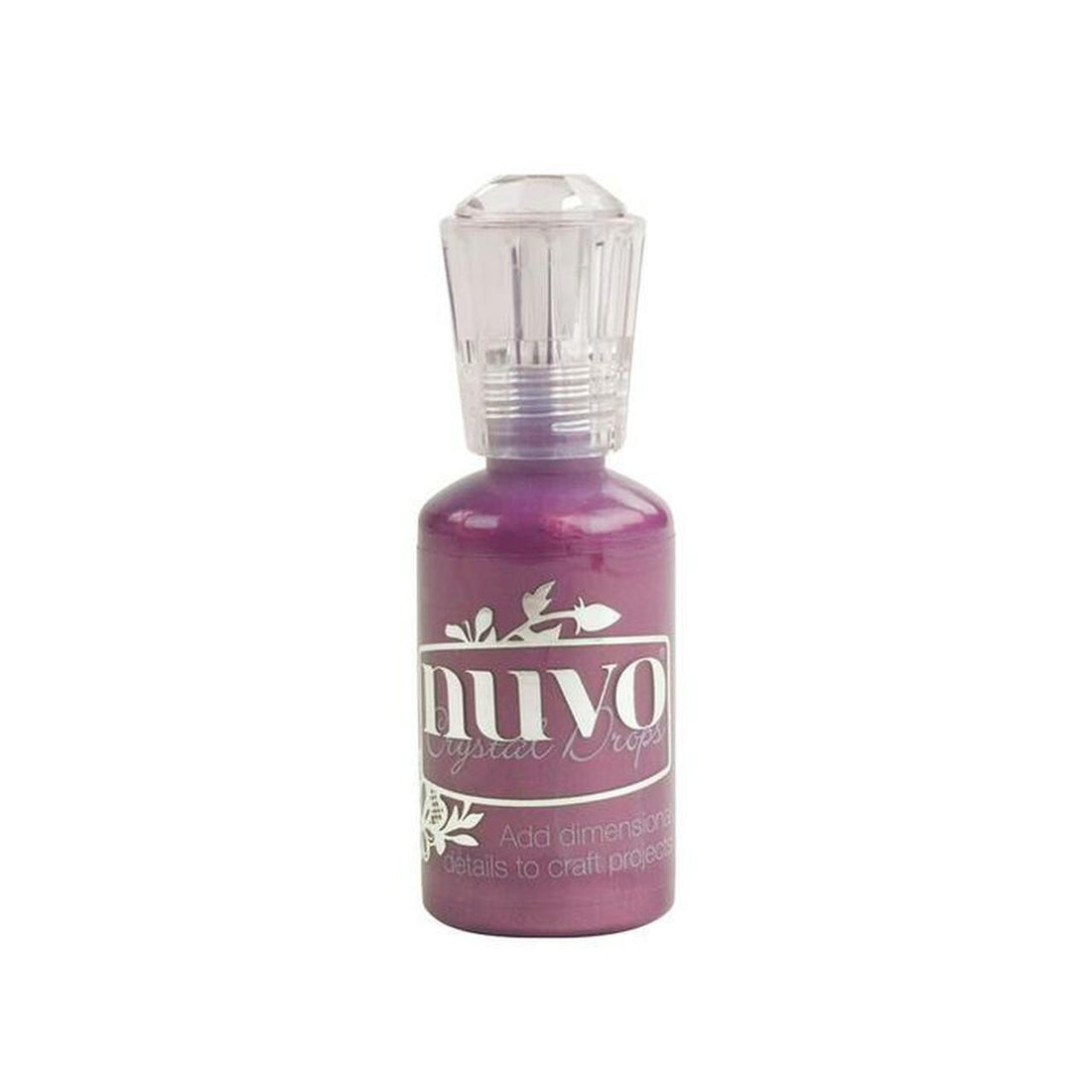 Nuvo Crystal Drops VIOLET GALAXY Enamel Dots 1oz