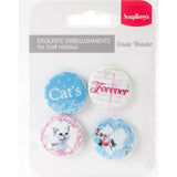 ScrapBerry’s Words Live Forever No. 2 CAT Embellishments