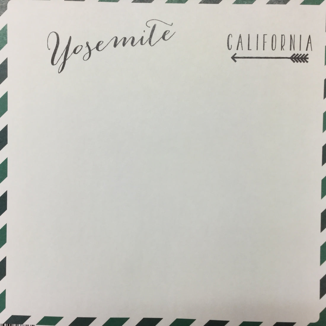 YOSEMITE California Memories 12"X12" Scrapbook Paper Scrapbooksrus