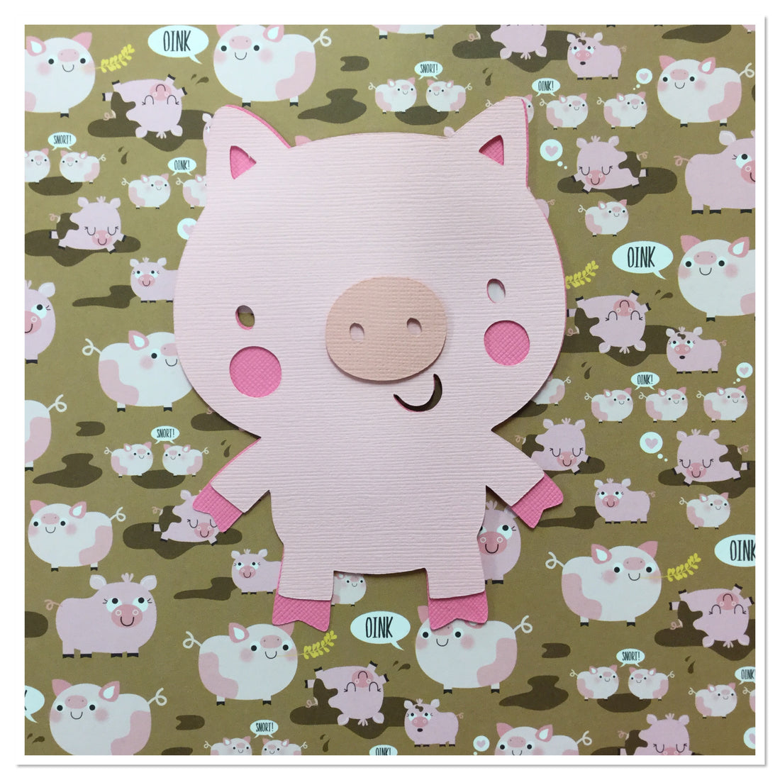 PIG Custom Scrapbook Die Cut Embellishment Scrapbooksrus 