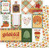 Photoplay Autumn Greetings HAPPY FALL 12X12 Scrapbook Paper Scrapbooksrus 