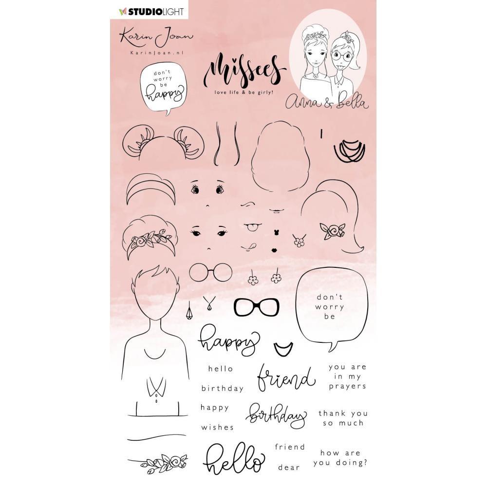 Studio Light Anna &amp; Bella MISSEES COLLECTION Clear Stamps Scrapbooksrus 