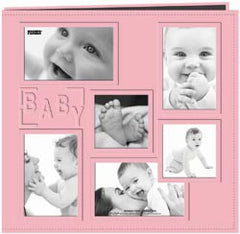 MCS 12 x 12 Baby Scrapbook (Pink Patchwork) 860072 B&H Photo