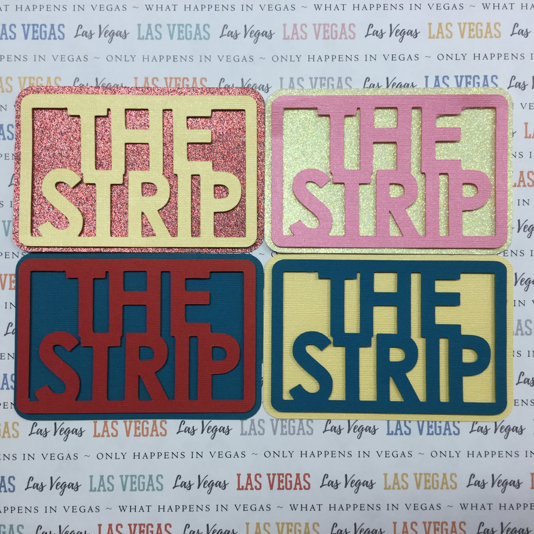 THE STRIP Las Vegas Die Cuts Scrapbooksrus