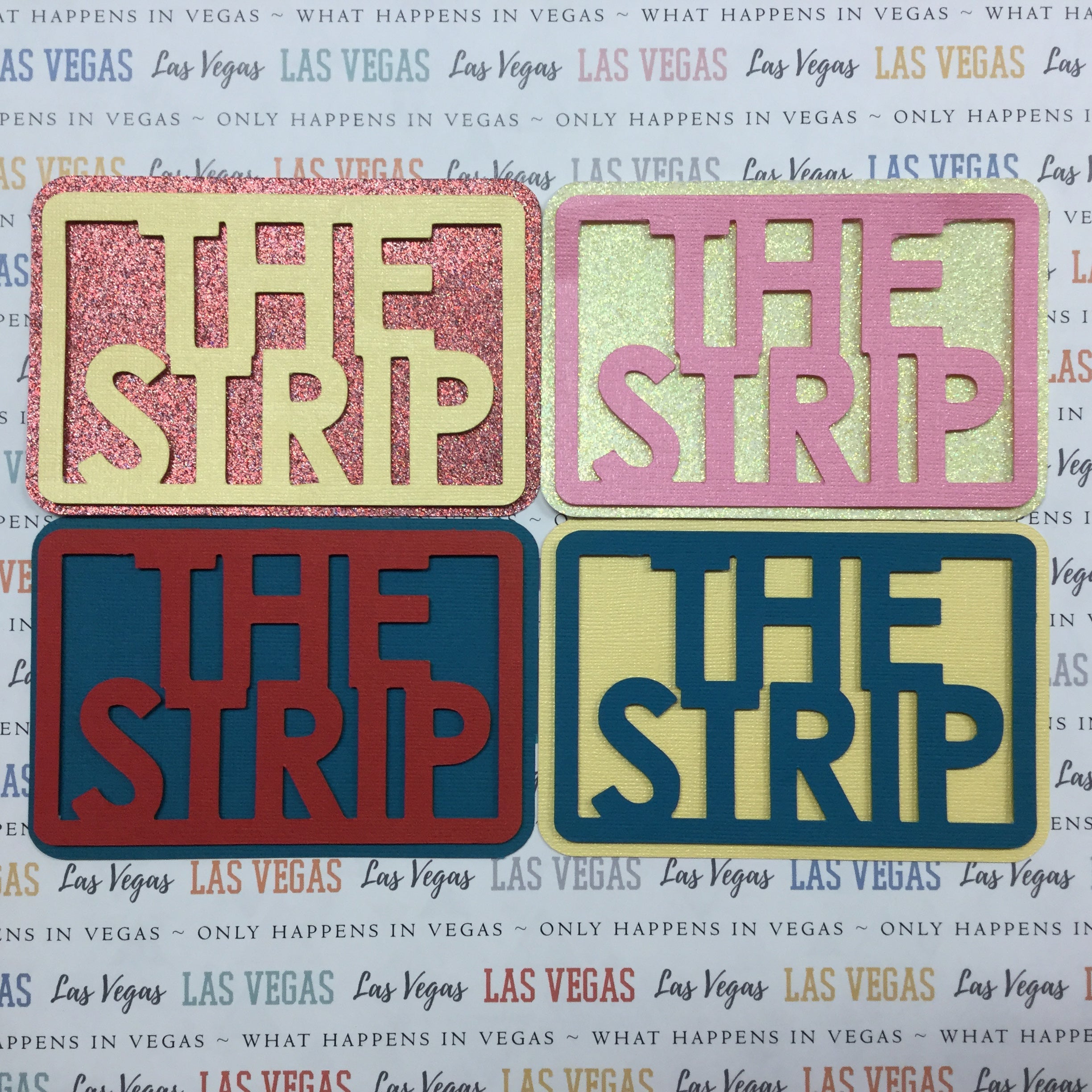 THE STRIP Las Vegas Die Cuts Scrapbooksrus 