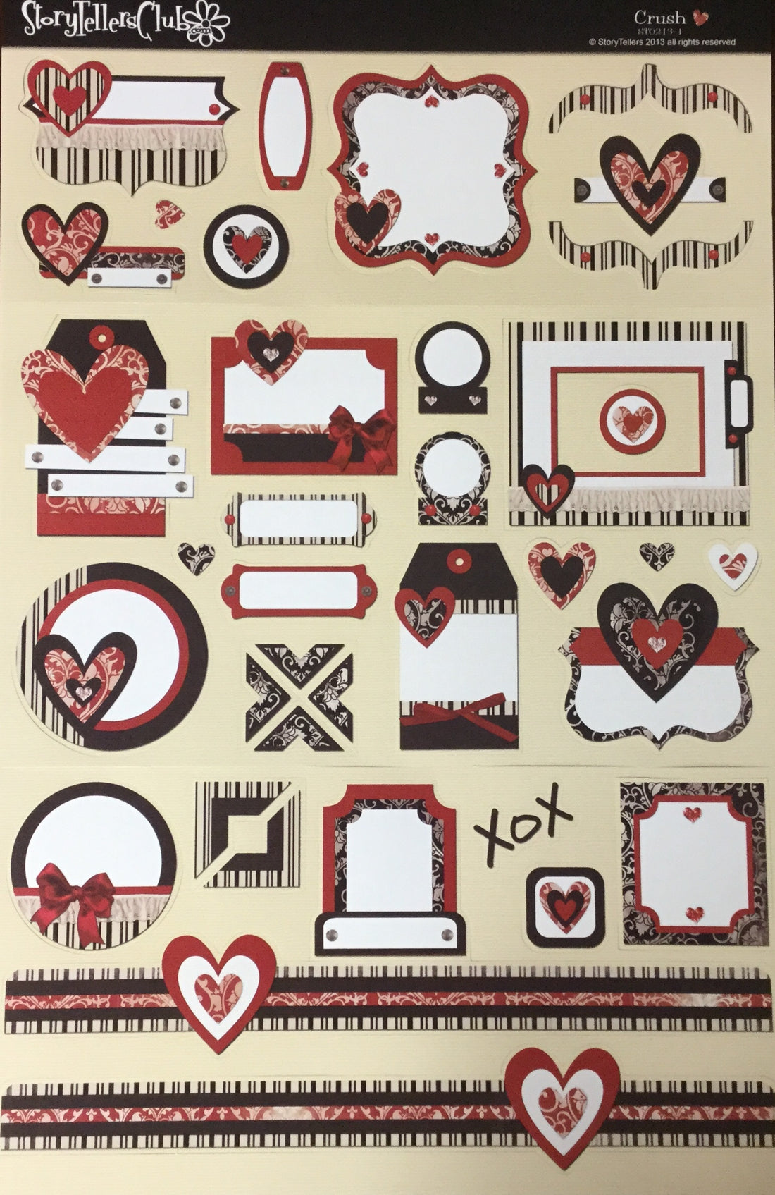 StoryTellers CRUSH 13&quot;X18&quot; Diecuts Scrapbooksrus 