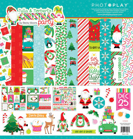 Photoplay TULLA & NORBERT’S CHRISTMAS PARTY 12x12 Collection Pack Scrapbooksrus 