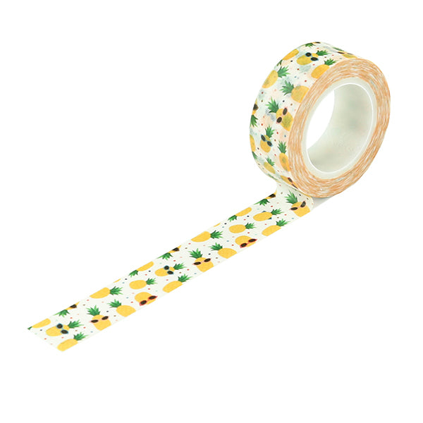 Echo Park Summertime COOL PINEAPPLES Washi Tape Scrapbooksrus
