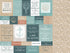 Kaisercraft Uncharted Waters Collection SHALLOWS 12"X12" Scrapbook Paper Scrapbooksrus 