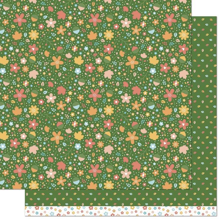 Lawn Fawn Fall Fling LINDA Paper 12x12” Scrapbooksrus 