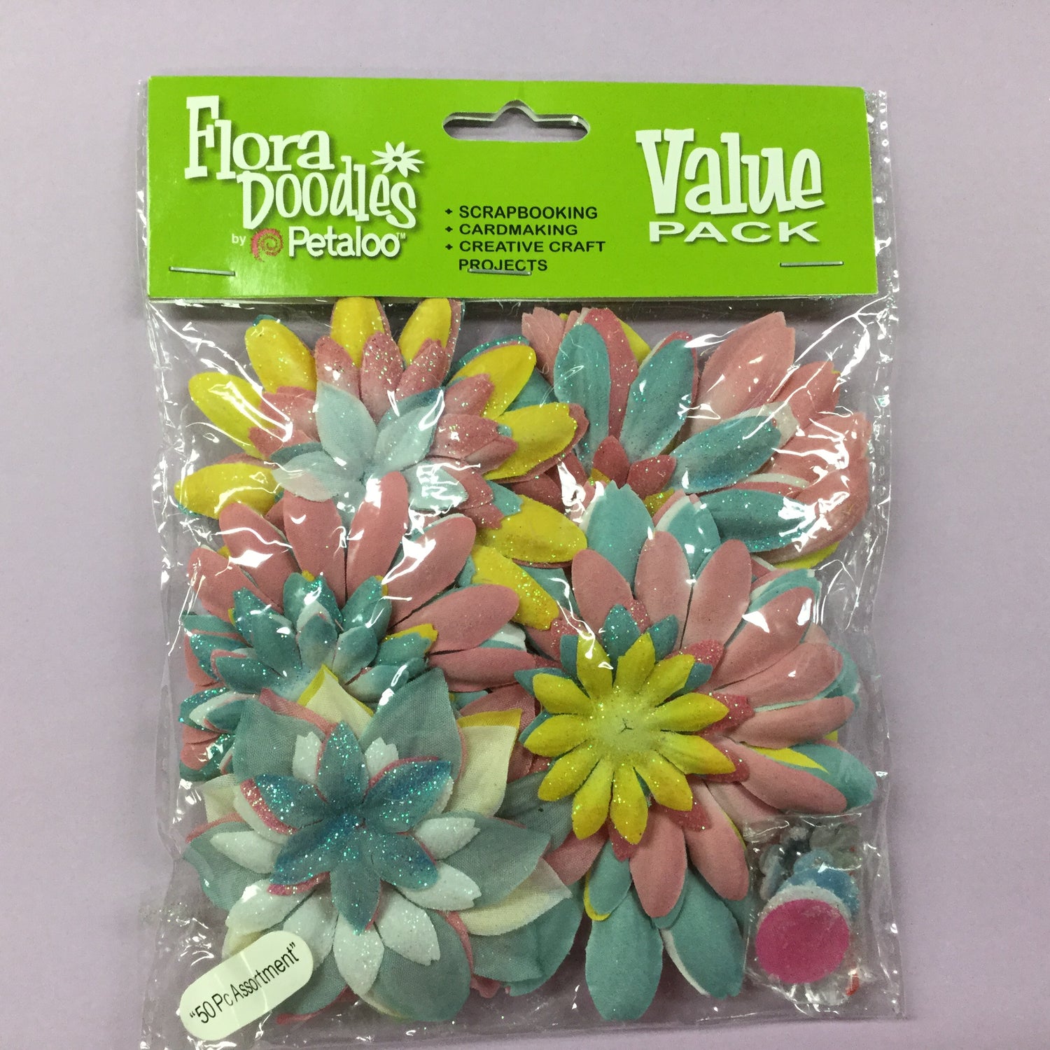 Petaloo FLORA DOODLES Value Pack 50pc