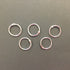 Silver Jump Rings 1 inch 5pc Scrapbooksrus 