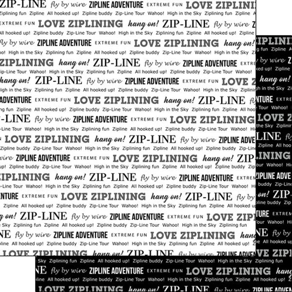 ZIPLINE PRIDE 2 12”x12” Sheet Scrapbook Customs Scrapbooksrus