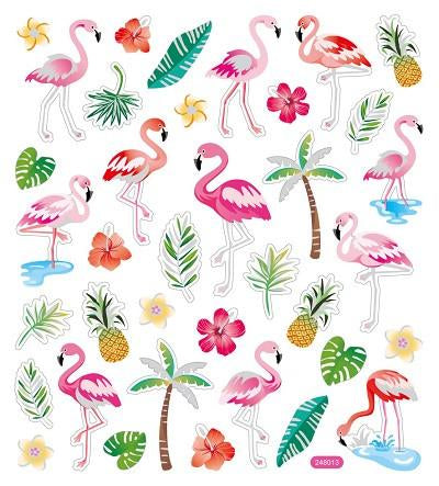 Sticker King FLAMINGO Stickers 35pc