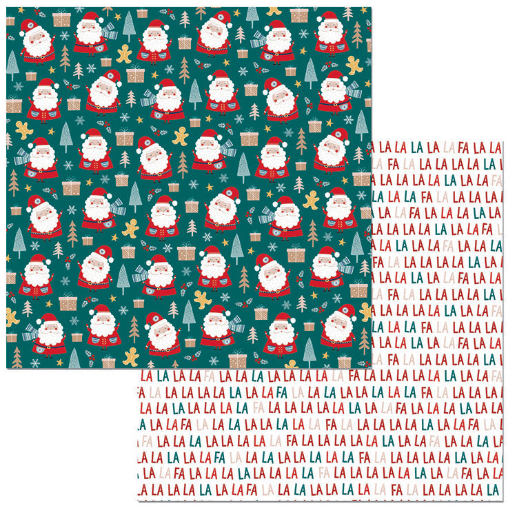 Bo Bunny FA LA LA 12&quot;X12&quot; Cardstock Paper Scrapbooksrus 