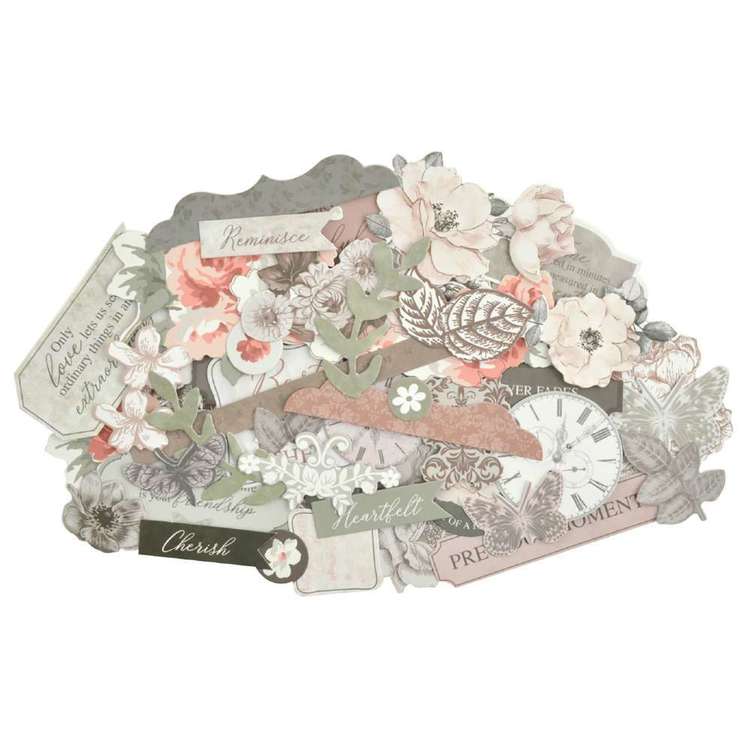 Kaisercraft ROSABELLA Collectables DieCuts 50pc Scrapbooksrus 