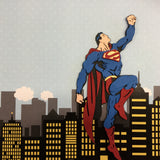 SUPERMAN Superhero Custom Scrapbook Die Cuts Scrapbooksrus 