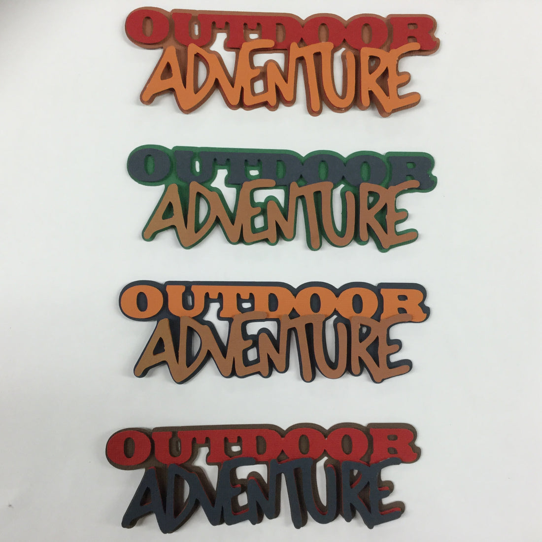 OUTDOOR ADVENTURE Camping Custom Scrapbook Die Cuts Scrapbooksrus 