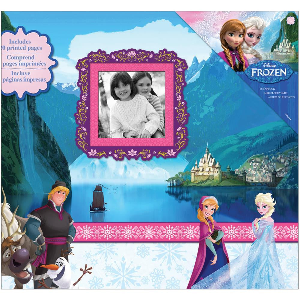 Ek Success Disney 12&quot;x12&quot; FROZEN SCRAPBOOK ALBUM 20 - Scrapbook Kyandyland