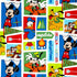 Disney Mickey and Friends Goofy Chipmunks Donald Scrapbook Paper