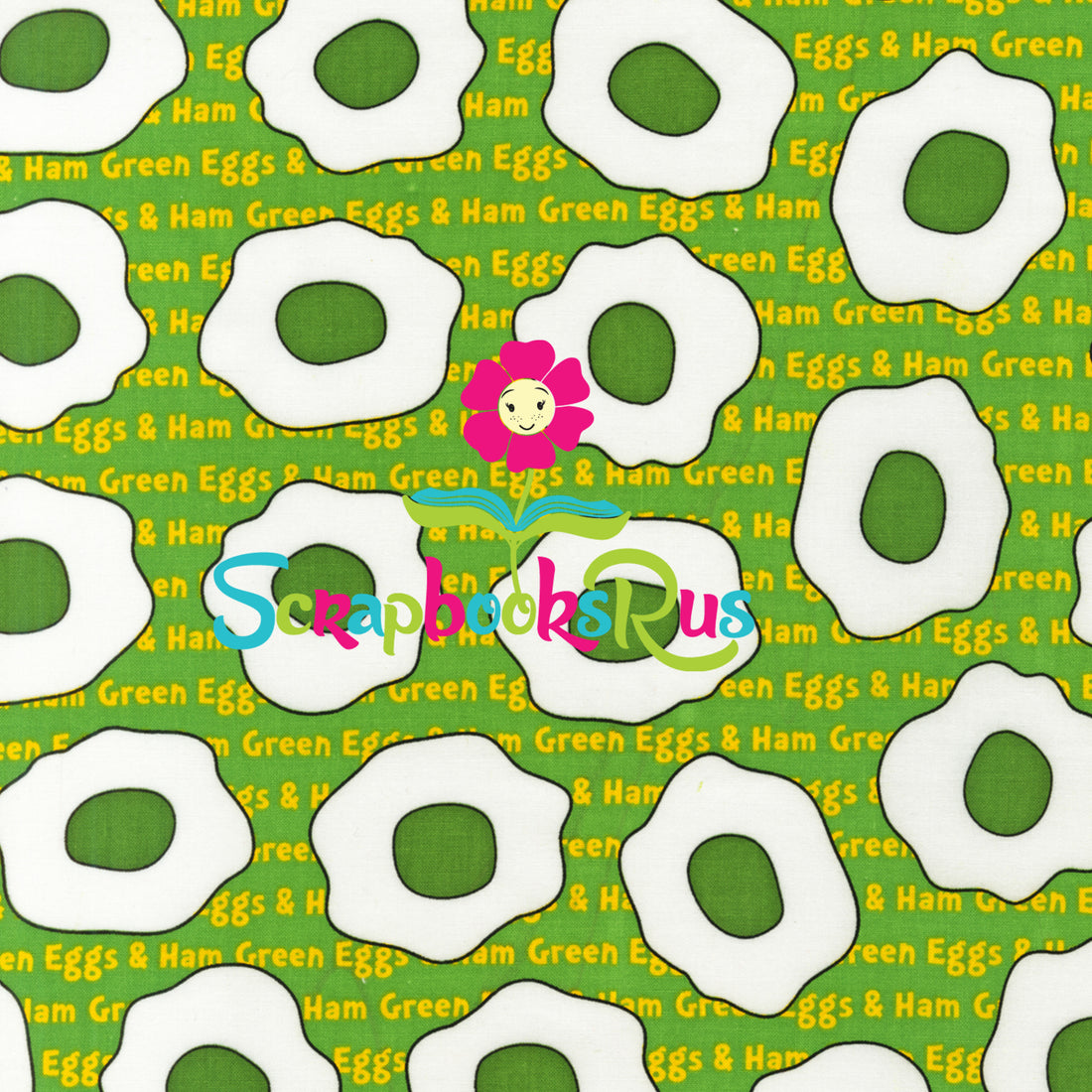 Dr.Seuss Green Eggs and Ham Scrapbook Paper Scrapbooksrus Las Vegas