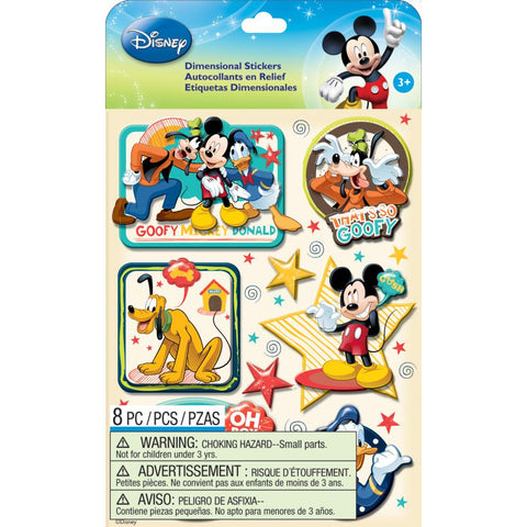 Ek Success Disney Mickey Family BOYS 3D Stickers
