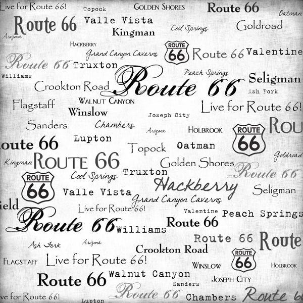 ROUTE 66 LIVE FOR 12&quot;X12&quot; Paper Scrapbooksrus 