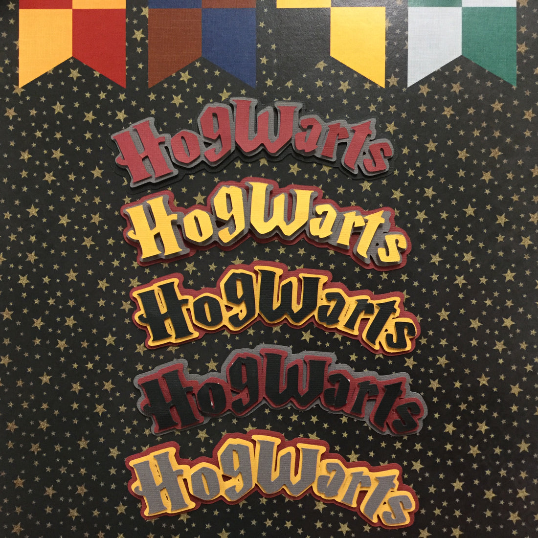 HOGWARTS Wizarding World Custom Scrapbook Die Cuts Scrapbooksrus 