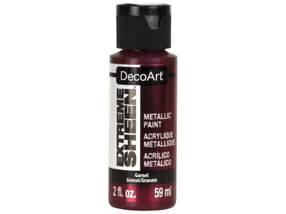 DecoArt Extreme Sheen GARNET Metallic Acrylic Paint Scrapbooksrus 