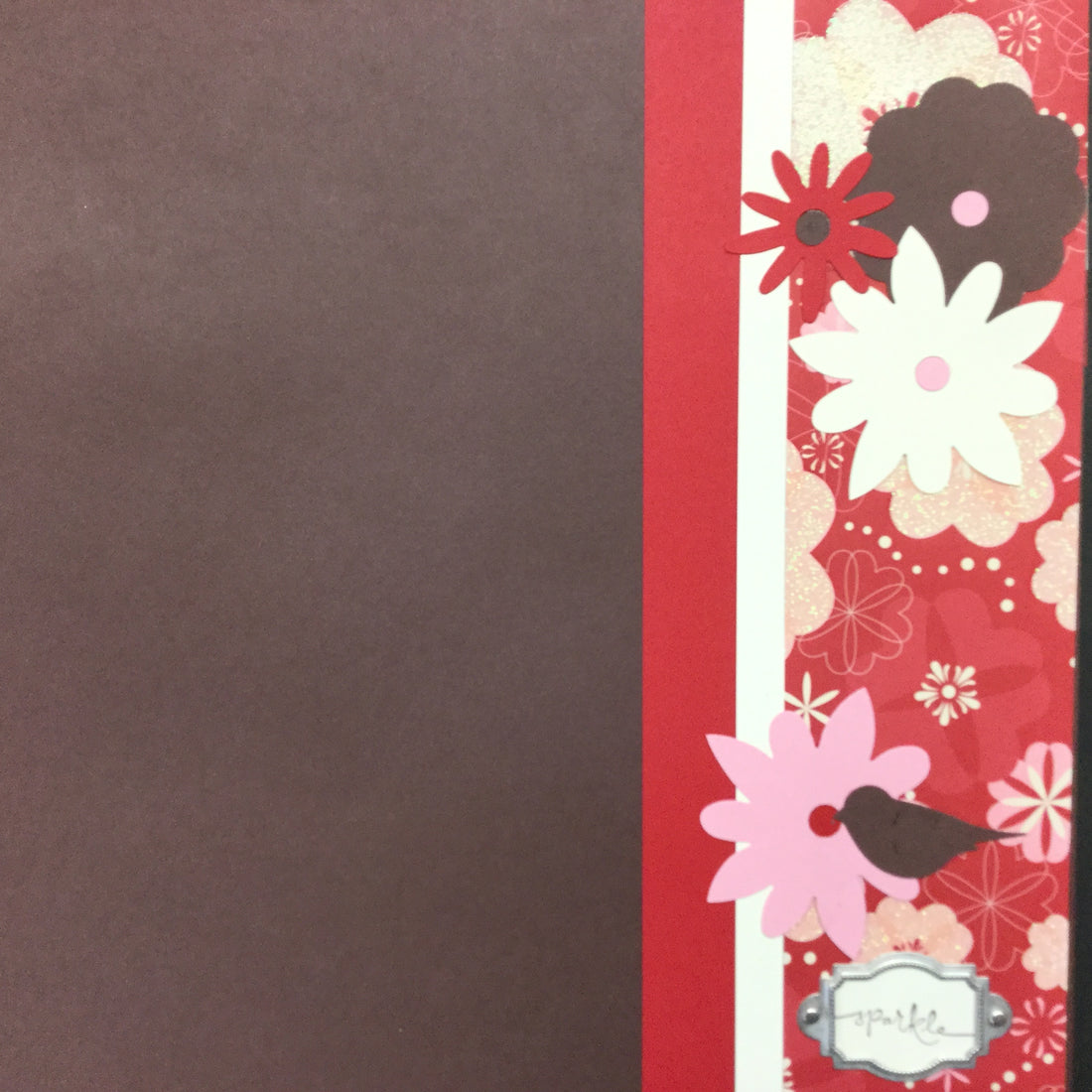 $5.00 Premade Pages HAPPY BIRDS (2) 12"X12" Scrapbook Pages Scrapbooksrus