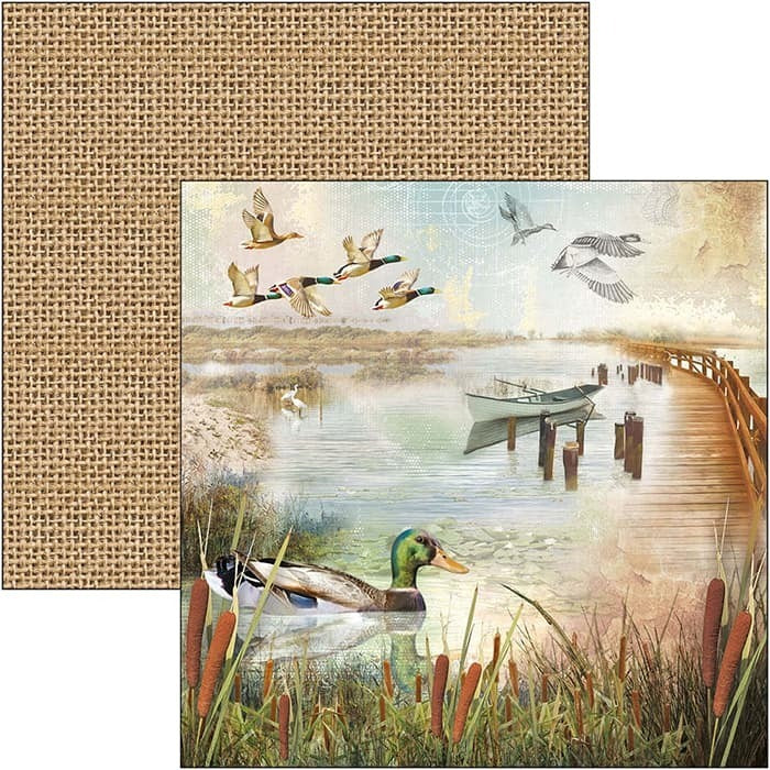 Ciao Bella DELTA 12x12  Paper Pad 12 Sheets Scrapbooksrus 