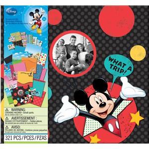Ek Success Disney VACATION TRAVEL SCRAPBOOK KIT 12”X12”