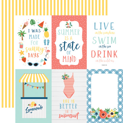 Echo Park  12&quot;x12&quot; SUMMERTIME 13pc COLLECTION KIT Scrapbooksrus 