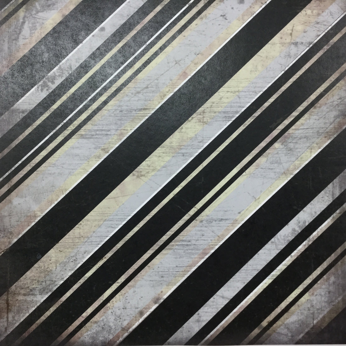 Antique Grunge SIDE STRIPE 12"X12" Scrapbook Customs Paper Scrapbooksrus