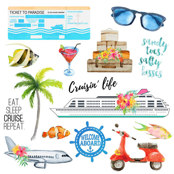 Scrapbook Customs GETAWAY CUT OUT