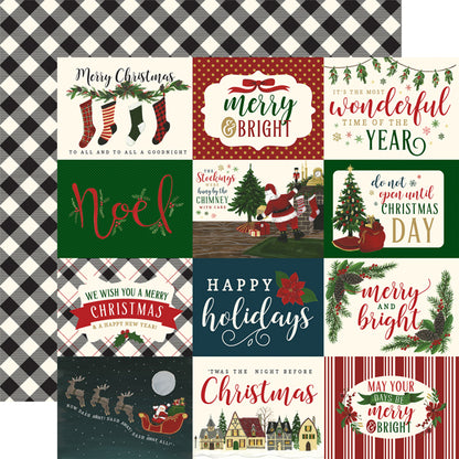 Echo Park  12&quot;x12&quot; TWAS THE NIGHT BEFORE CHRISTMAS  13pc COLLECTION KIT Scrapbooksrus 