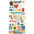 Simple Stories LIFE IS RUFF Stickers 6"X12" 44pc Scrapbooksrus 