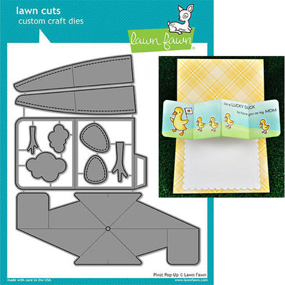 Lawn Fawn PIVOT POP-UP Custom Craft Die 10 pc