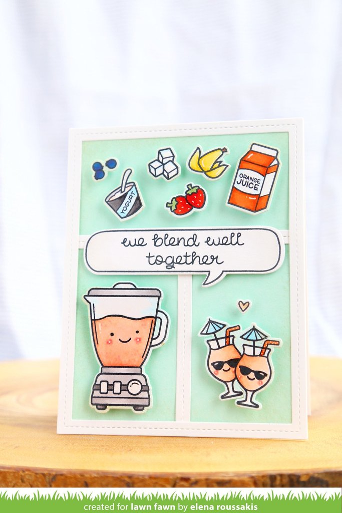 Lawn Fawn SO SMOOTH Clear Stamps 26pc Scrapbooksrus