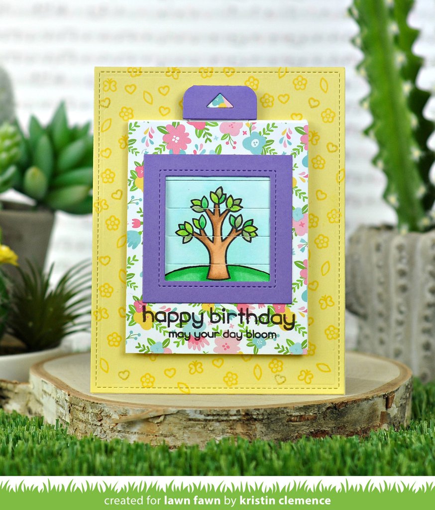 Lawn Cuts TREE BEFORE N’ AFTERS Custom Craft Dies 15pc. Scrapbooksrus 