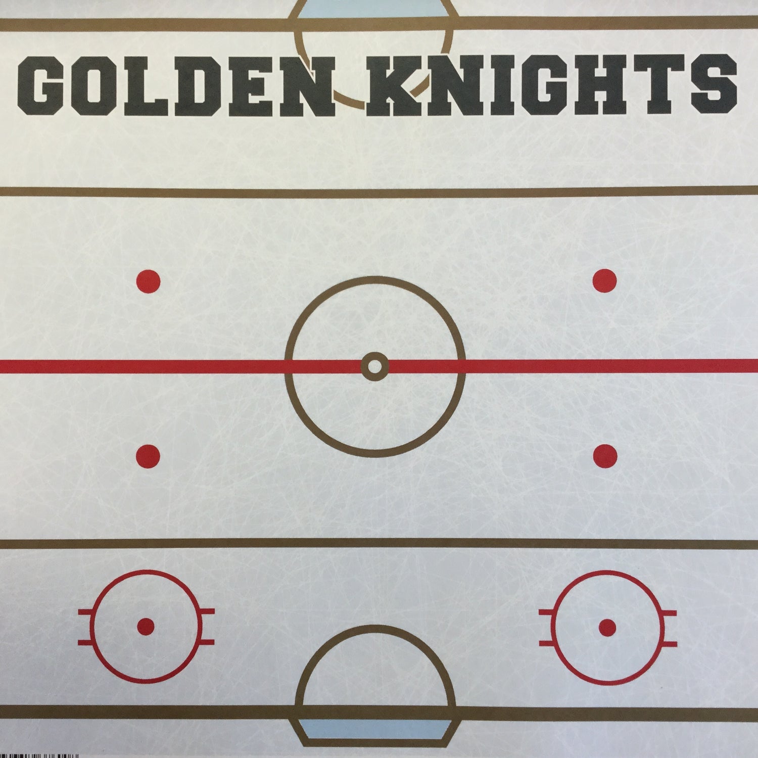 Golden Knights PRIDE HOCKEY KIT 12&quot;X12&quot; Scrapbook Paper 12 Sheets