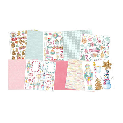 P13 Winter SUGAR AND SPICE  12&quot;X12&quot; Designer Paper Pack 13pc Scrapbooksrus 