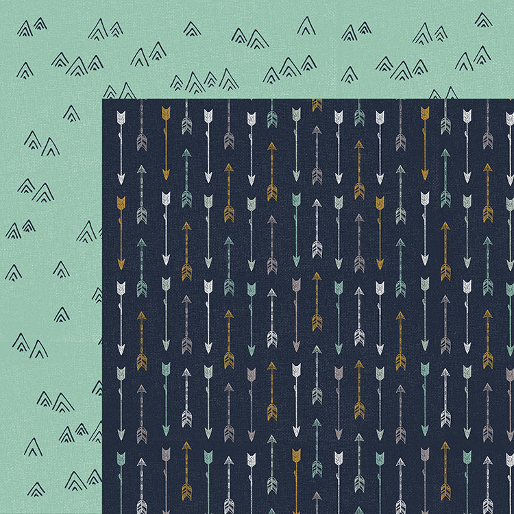 Kaisercraft Hide And Seek MOUNTAINS 12X12 Scrapbook Paper Scrapbooksrus